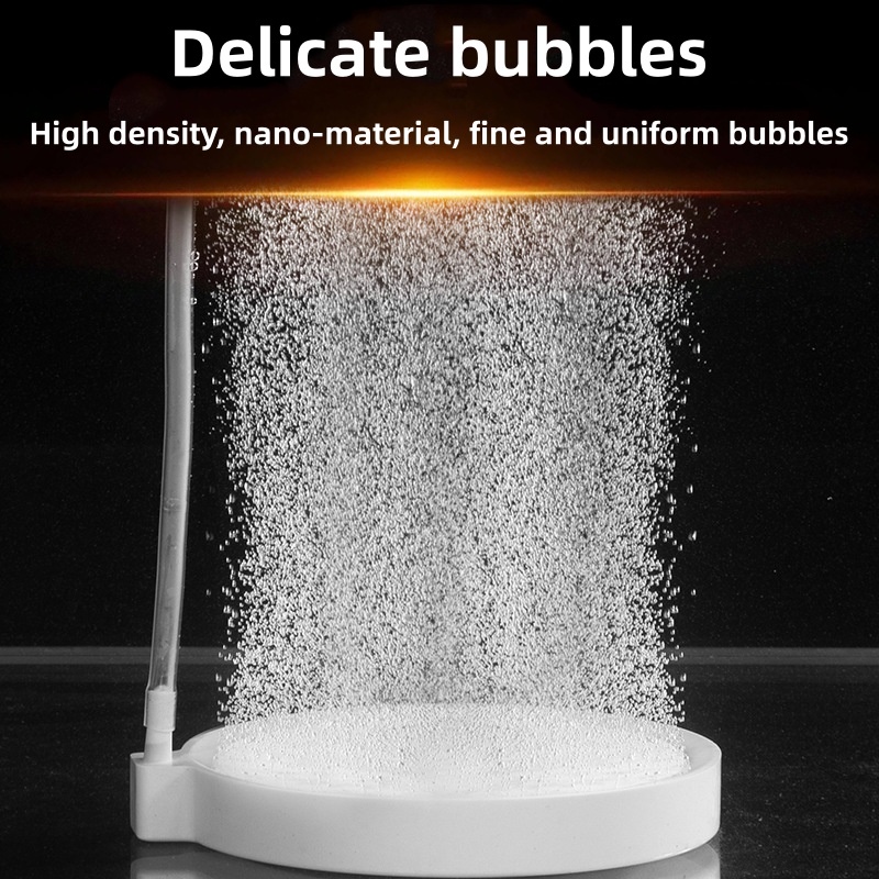 Air Stone Diffuser - Nano Disc Air Stone Oxygen Aerator