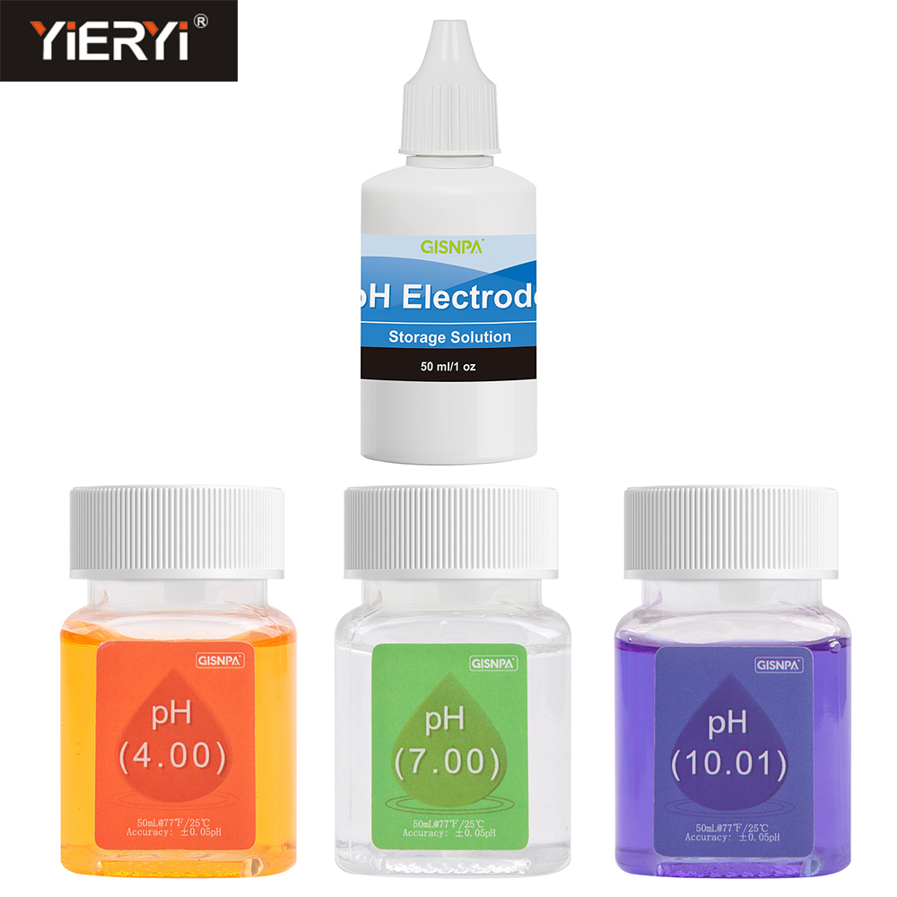 Ph Up Down Solution - 50ML pH Meter Calibration Liquid Kit