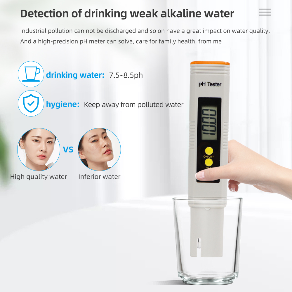 Digital PH Meter Pen Water Qua - огляд і ціна Ph Up Down Solution
