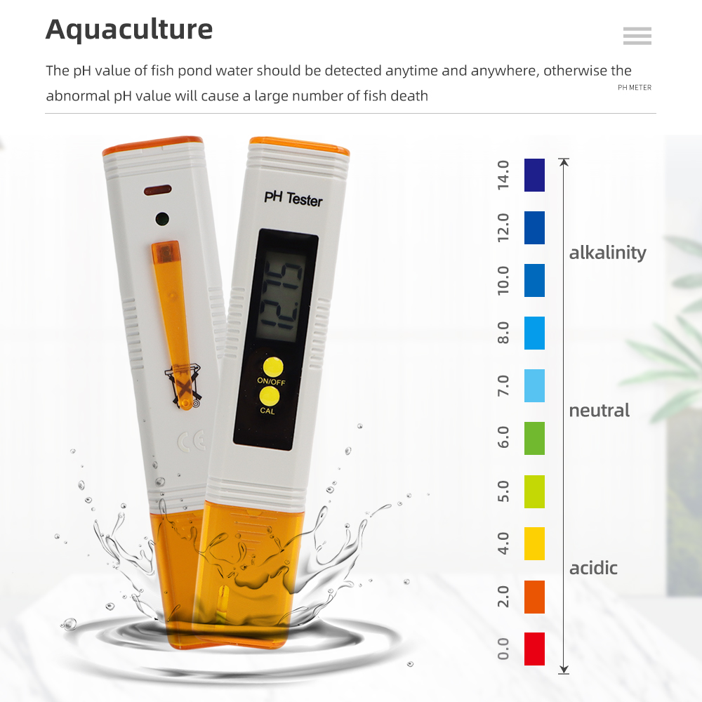 Digital PH Meter Pen Water Qua - огляд і ціна Ph Up Down Solution