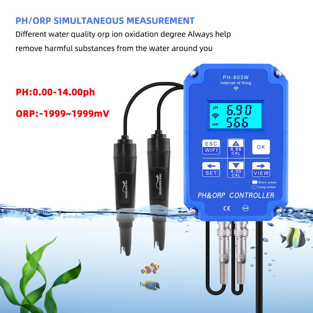 Yieryi Digital PH WiFi ORP Red - огляд і ціна Ph Up Down Solution