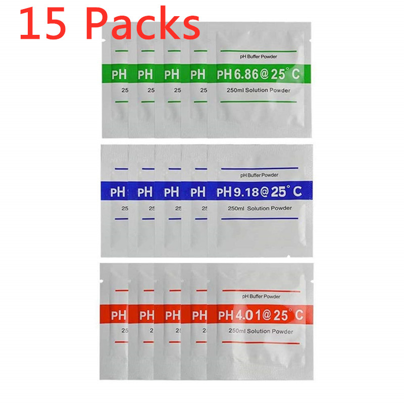 15pcs/lot 4.01 6.86 9.18 PH Me - огляд і ціна Ph Up Down Solution