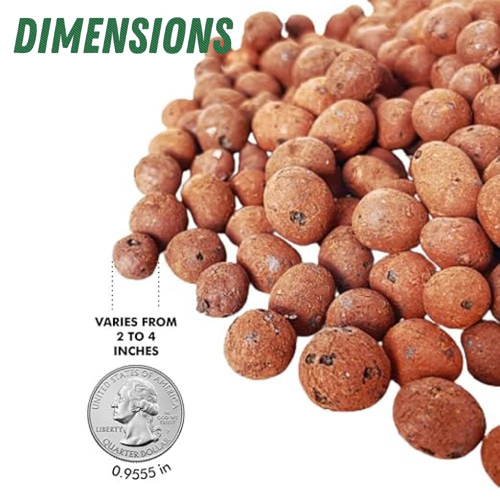 US Shipping Expanded Clay Pebb - огляд і ціна Clay Pebble Growing