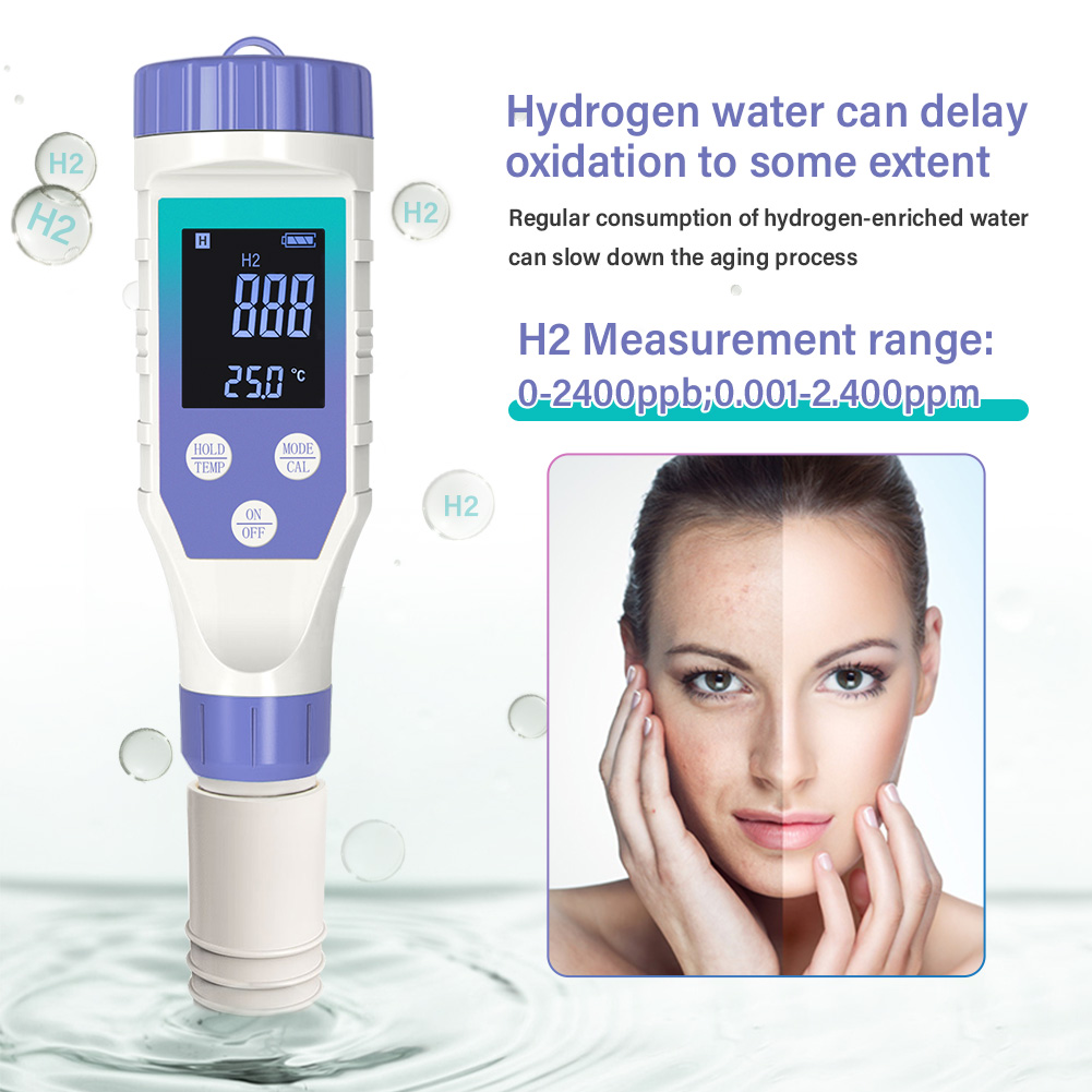YAGO Hydrogen Water Tester 7-i - огляд і ціна Ph Up Down Solution